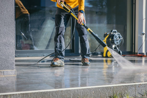 Post-Construction Pressure Washing in Midway South, TX